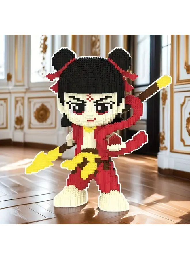 مجموعات بناء نيزها التعليمية مجموعات البناء التعليمية ديكور مكتب التنين الهدايا - Image 1